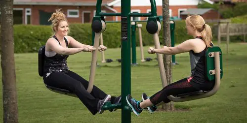 outdoor gym................