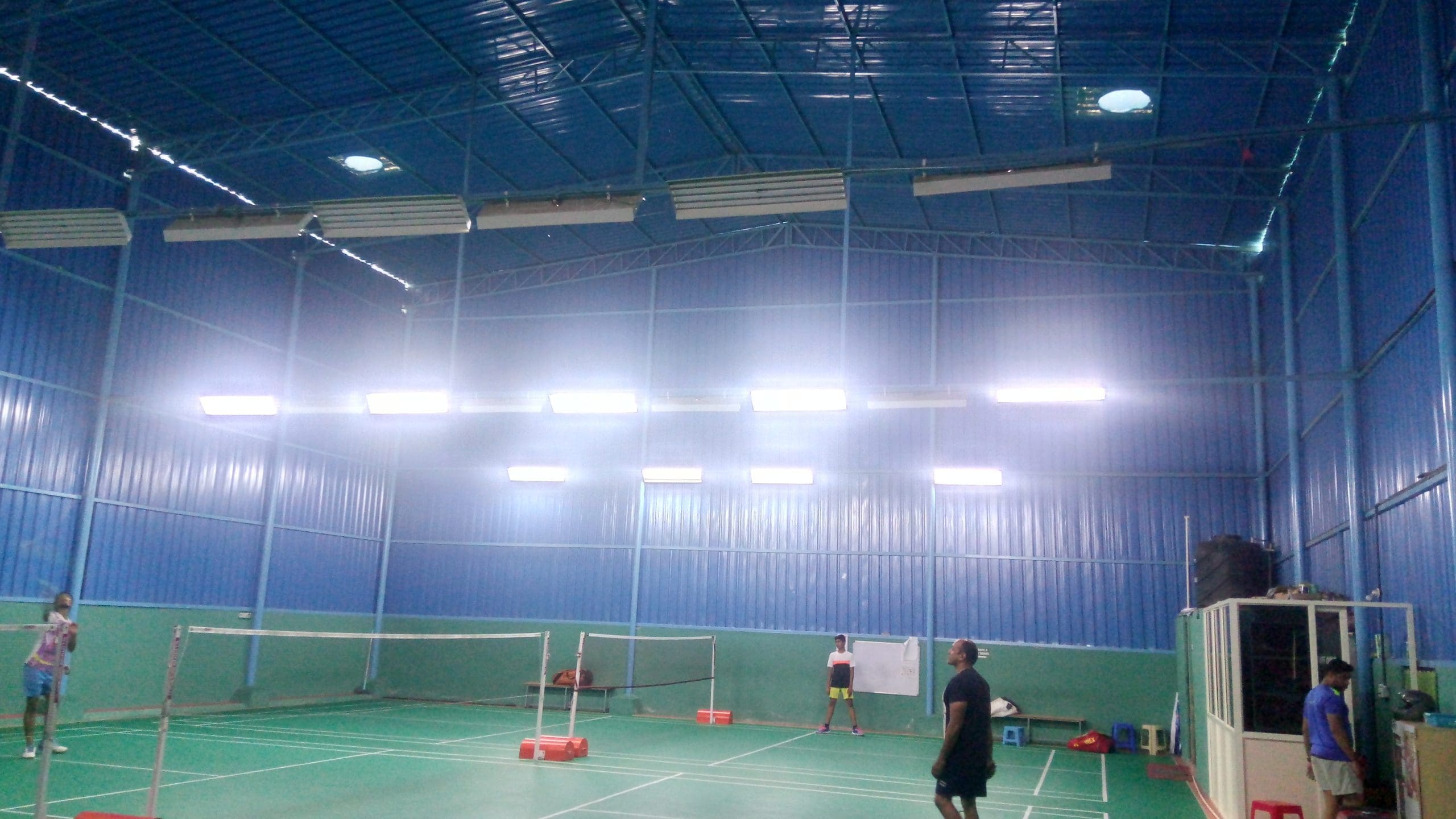 Badminton Court LED Lights. Illuminate Your Game with Ajaib.