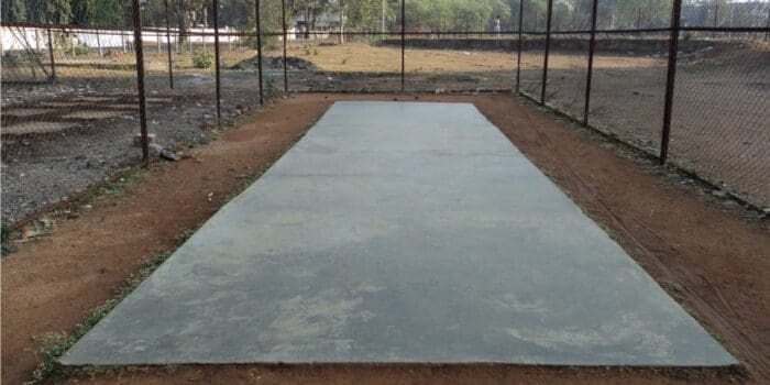 Ae cricket Practice cemented pitch