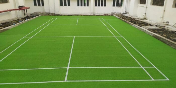 Artificial Grass badminton court 2