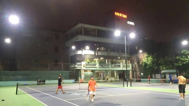 Tennis Court Lights
