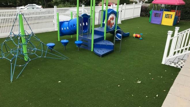 Artificial Grass Kid's Play Area
