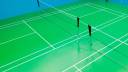 Badminton court- Vinyl Flooring