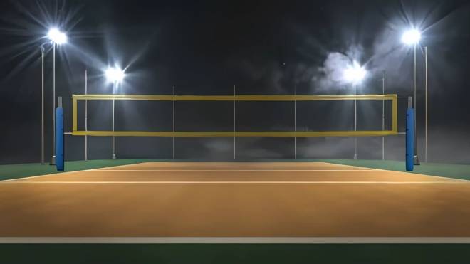 Volleyball Court Lights