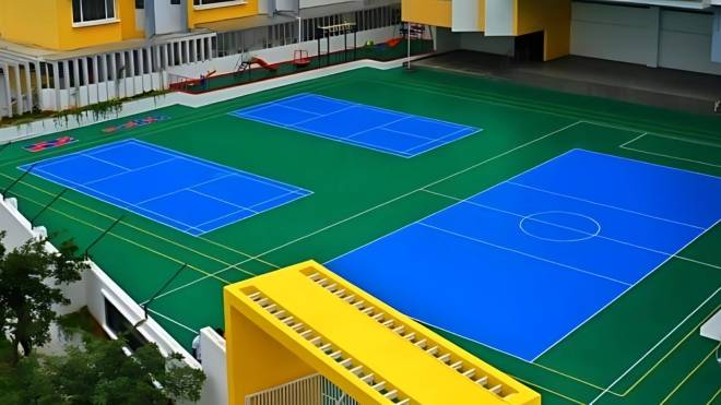 Volleyball Courts- PP Tiles